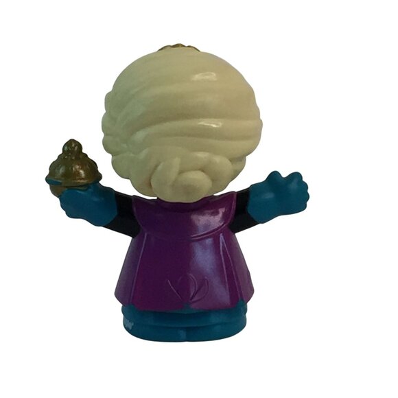 Fisher Price Little People Disney Frozen Elsa Anna Kristoff Figures Lot of 3 - Picture 8 of 13